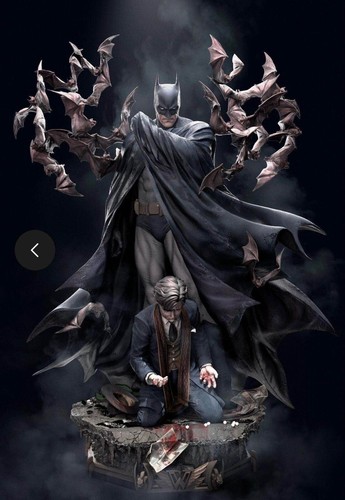 Statua scultura batman - statua,
