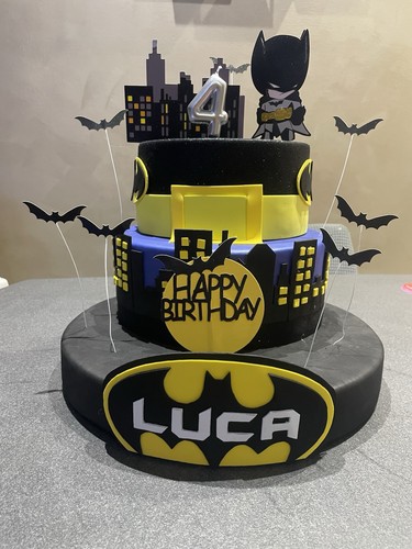 Torta scenografica batman - scenografica,