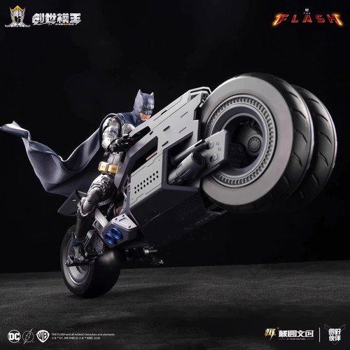 Figurina batman batcycle the - batman,