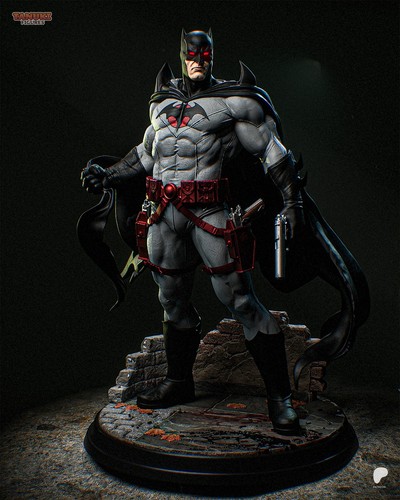 Batman flashpoint modello - batman, in
