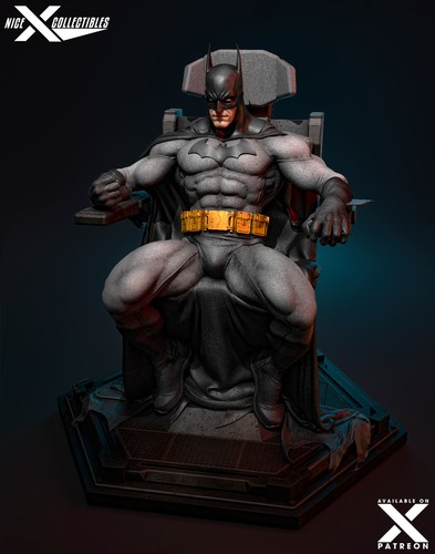 Statua scultura batman model - batman,